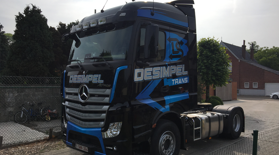 Transportbedrijf Desimpel Tractievervoer België en Nederland
