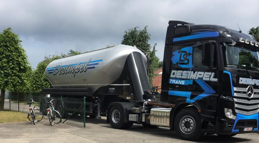 Transportbedrijf Desimpel Trans bulktransport in België en Nederland